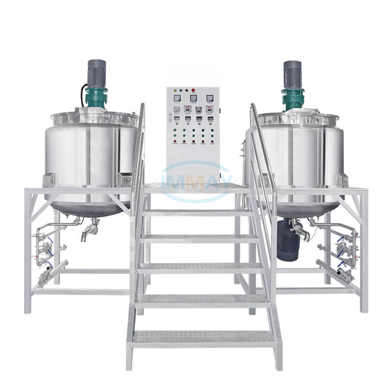 Máquina industrial para hacer líquido lavavajillas de acero inoxidable 600L 