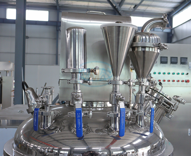 Homogeneizador de emulsionante de alto cizallamiento mezclador de mayonesa de calefacción eléctrica 500L 