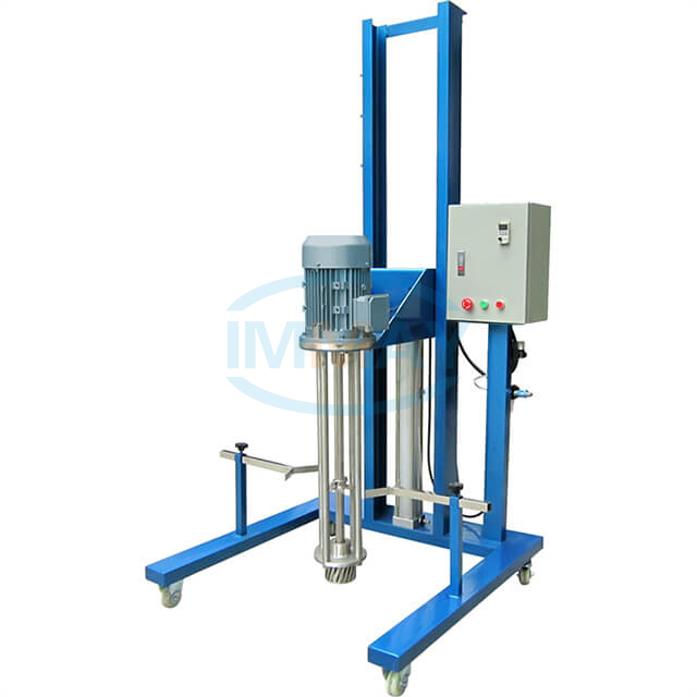 Equipo de mezcla de elevación neumática móvil industrial para productos líquidos y de pasta