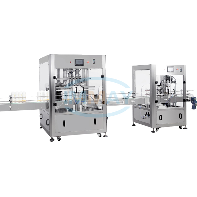 Máquina automática de llenado de botellas de líquido y crema volumétrica servo