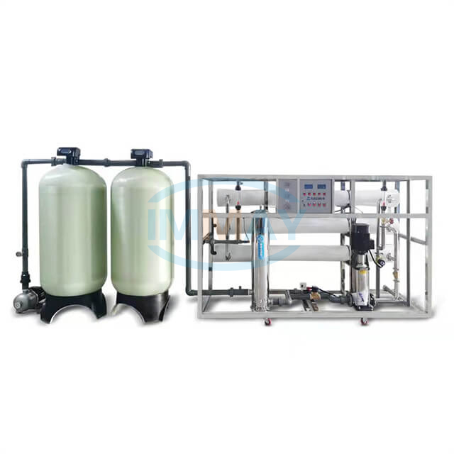 Máquina industrial de tratamiento de agua FRP RO de 6 toneladas y 1 etapa